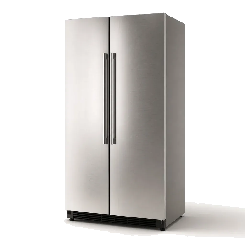 Illustration of a large refrigerator